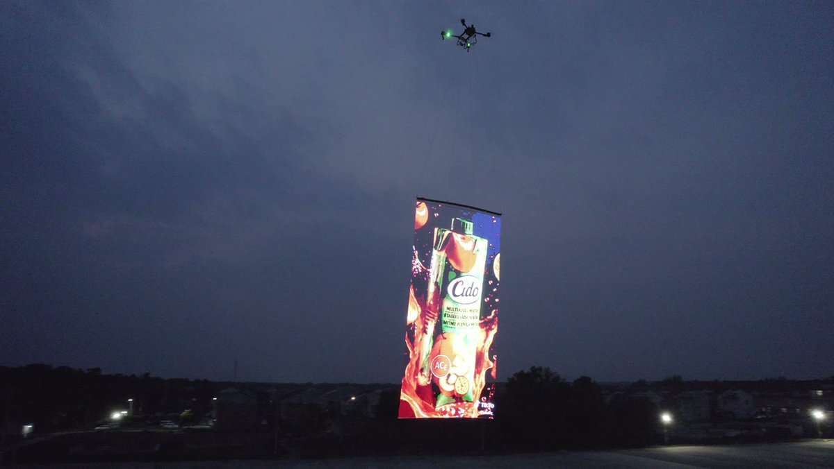 Drone Led Screen